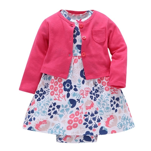 Baby girls dress with romper - Suppliers Wholesalers Manufacturers